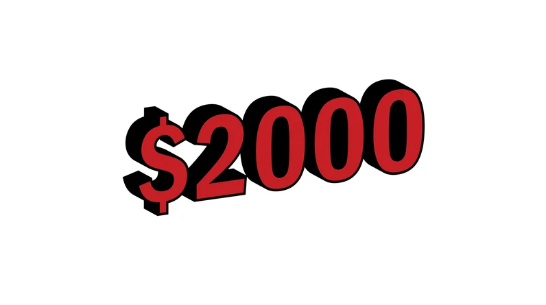 $2,000